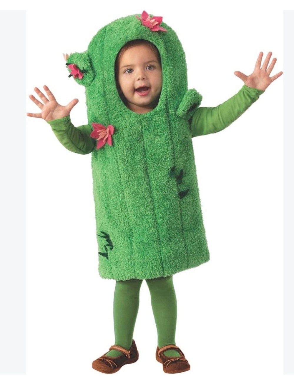 🌵 Rubie's Plush Green Cactus Halloween Costume Kids / Toddler XS
